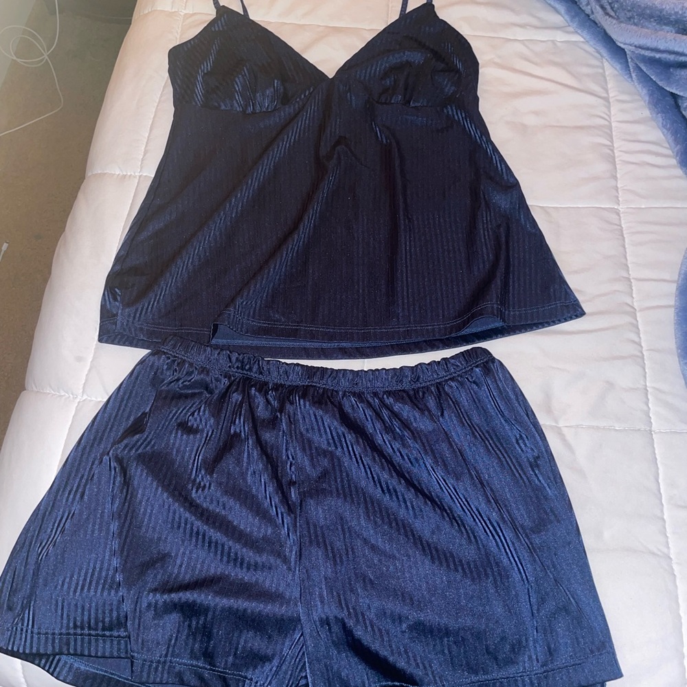 Nicole Miller Midnight Blue Top